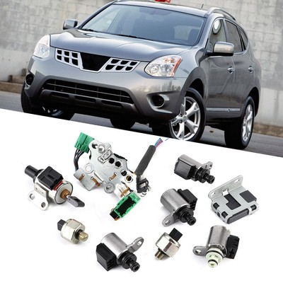Hot 9pcs CVT Valve Body Soelnoid Kit JF011E RE0F10A Replacement Part For Altima