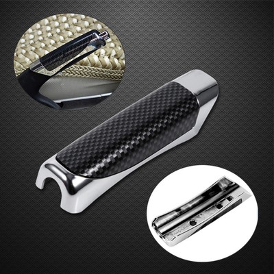 New Car Accessory Universal Hand Brake Protector Cover Carbon Fiber Decorations