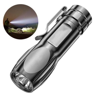 LED Flashlight Super Bright TorchTactical Lamps USB-Rechargeable
