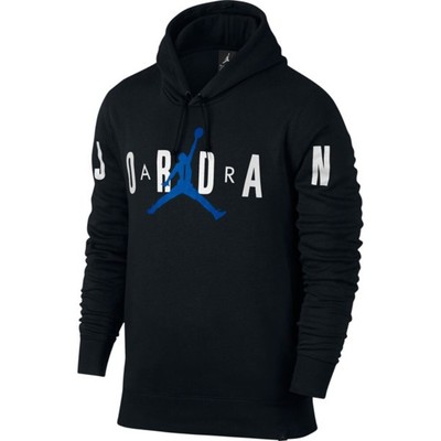 

Мужская толстовка с капюшоном Jordan Flight Jumpman с капюшоном с длинным рукавом и графикой, Черный