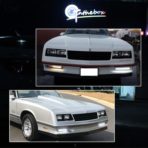 Sequential Switchback LED Front DRL Corner Signal Light For 81-88 Monte Carlo SS