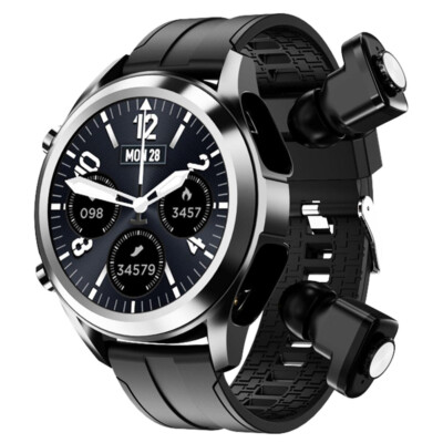 2 in 1 Smart Watch Sports Men Women Smartwatch BT Call for Android iOS Phones
