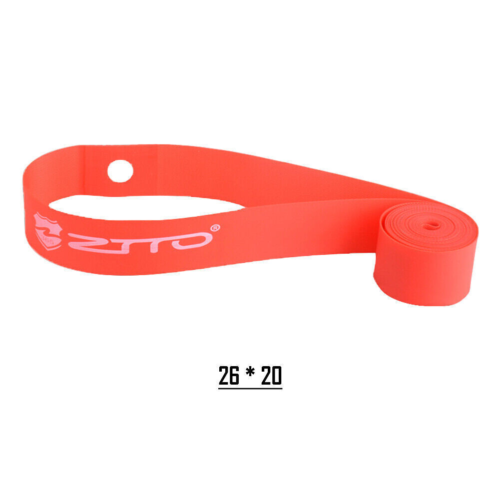 Red ZTTO Rim Liner Bicycle Tire MTB Road Bike 700c 26 Inch PVC Tape Pad  US