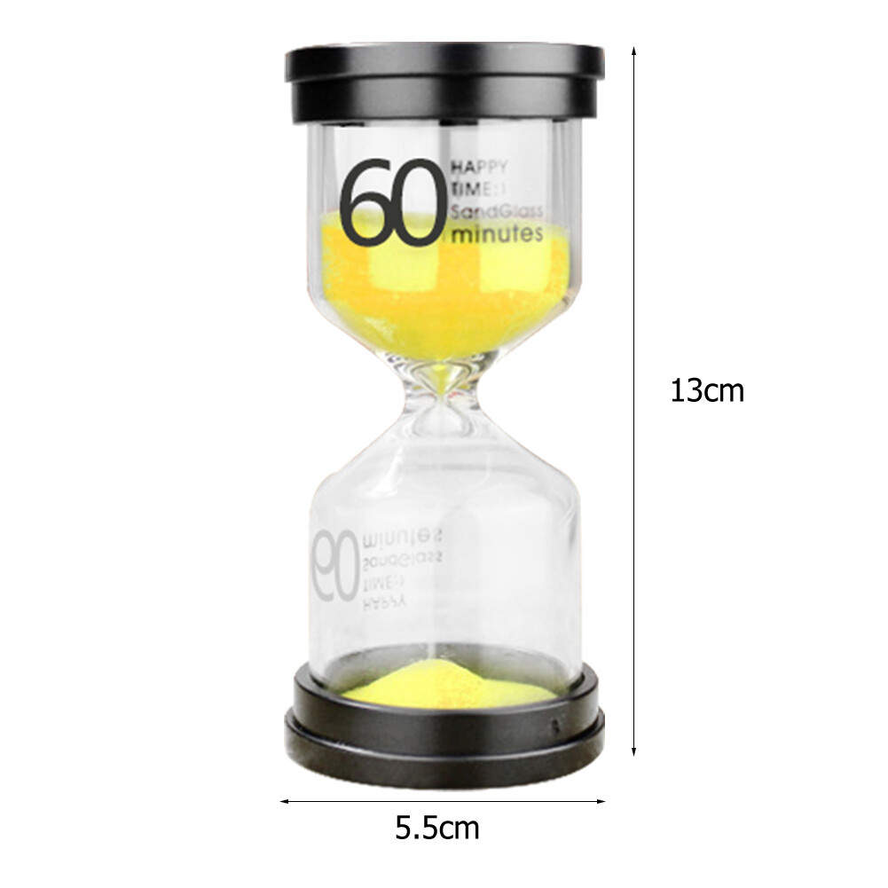 New Hourglass Sandglass Sand Clock Kids Brushing Timer Home Decor 60 Minutes - 1 Hour