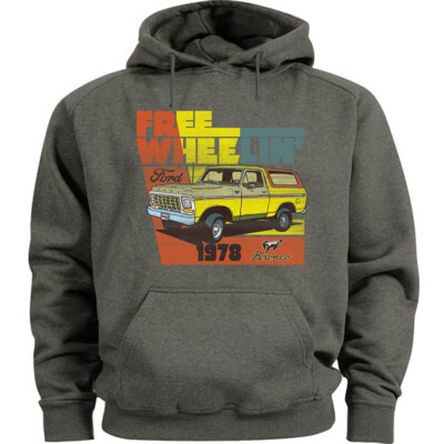Ford Bronco Hoodie Hooded Sweatshirt Gifts for Men