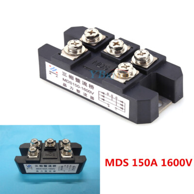 MDS150A Three/3-Phase Diode Bridge Rectifier Module 150A Amp 1600V Low Frequency
