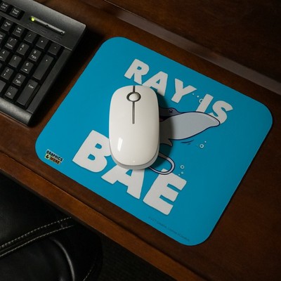 Ray is Bae Funny Humor Low Profile Thin Mouse Pad Mousepad