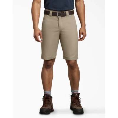 

Dickies Shorts FLEX Regular Fit 11-дюймовые повседневные рабочие шорты из твила WR850, WR850