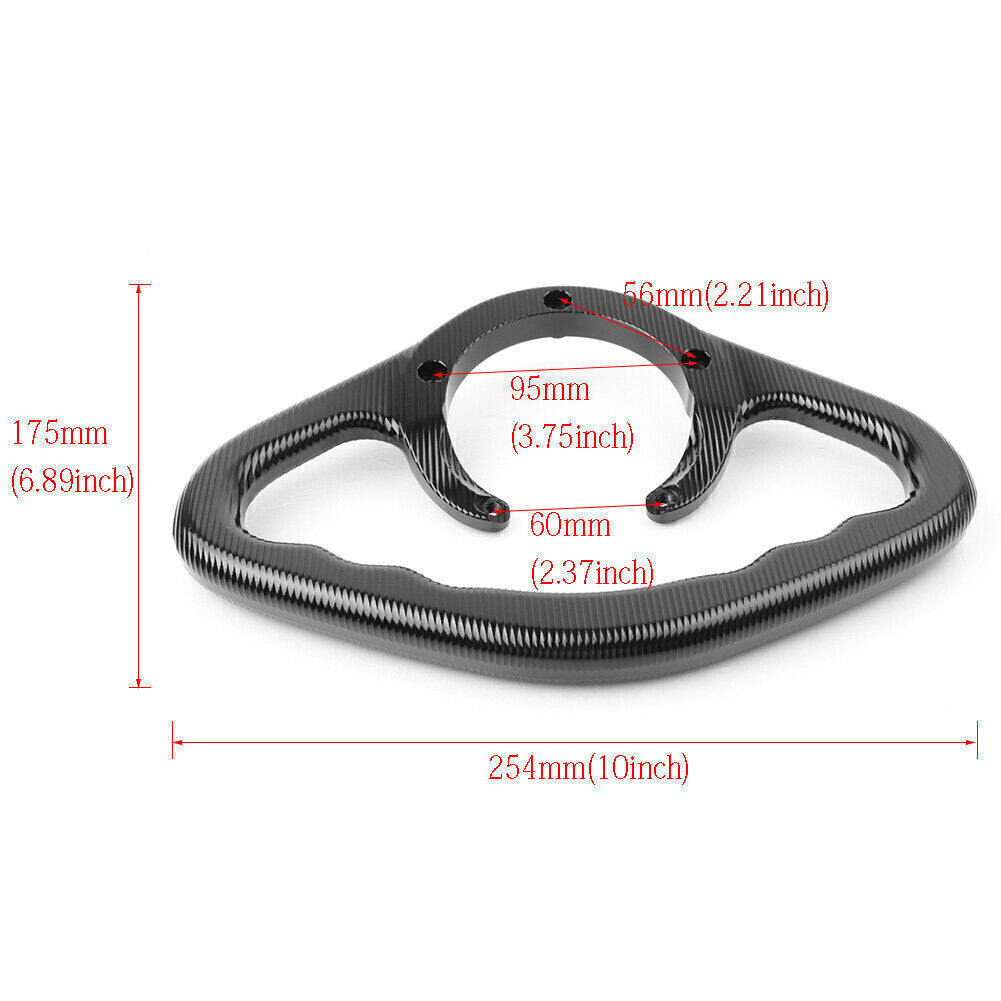 Passenger Hand Grip Tank Grab Bar Handles Armrest For Kawasaki
