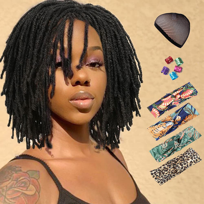 Colored dreads wig cheap