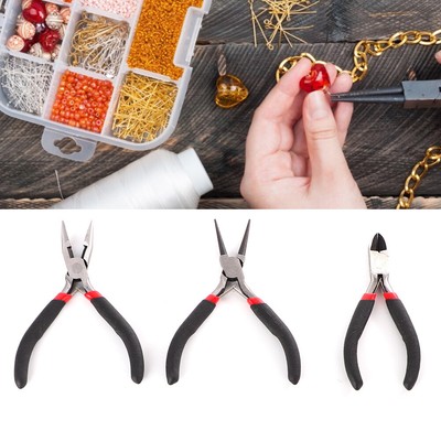 DIY Jewelry Tools 4.5-inch NeedlE Nose Pliers Mini Scissors Pliers For Handm ANA