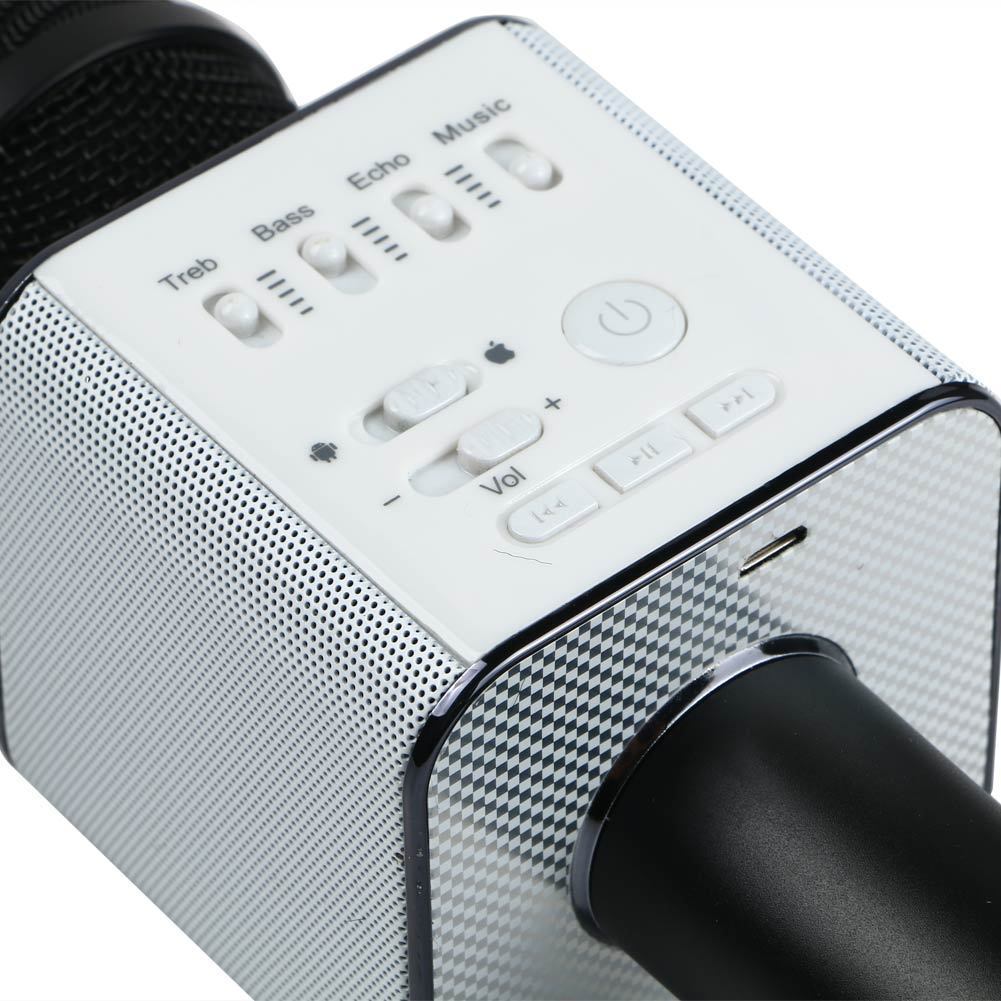 Q9 MicGeek Wireless Bluetooth Karaoke Microphone USB Speaker Mini Home KTV