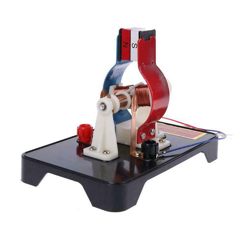 Permanent Magnet DC Electric Motor Model Physics Science Educational Toy DIY Kit