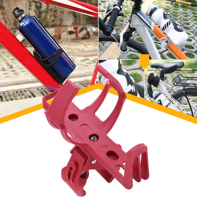 Bike Bottle Holder, PVC Quick Release anti Slip 360 Degree Rotation Cup Drink Ra