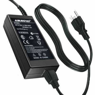 8ft 15V 5A Power Adapter for Neewer Photo Studio Ring Light DC cord Mains Supply
