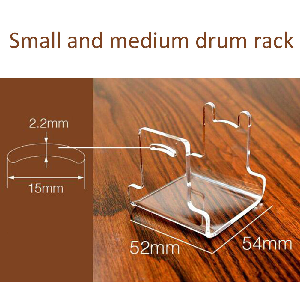 Fishing Baitcasting Reel Display Holder Shelf Drum Frame Acrylic Fish Reel Stand