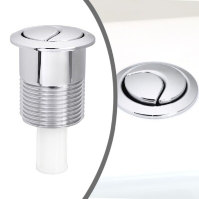 Easy Install Toilet Button for Siamp For Skipper 45 with Chrome Design