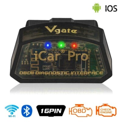 Vgate iCar Pro BLE Bluetooth 4.0 OBD2 Scanner Code Reader Diagnostic Tool .