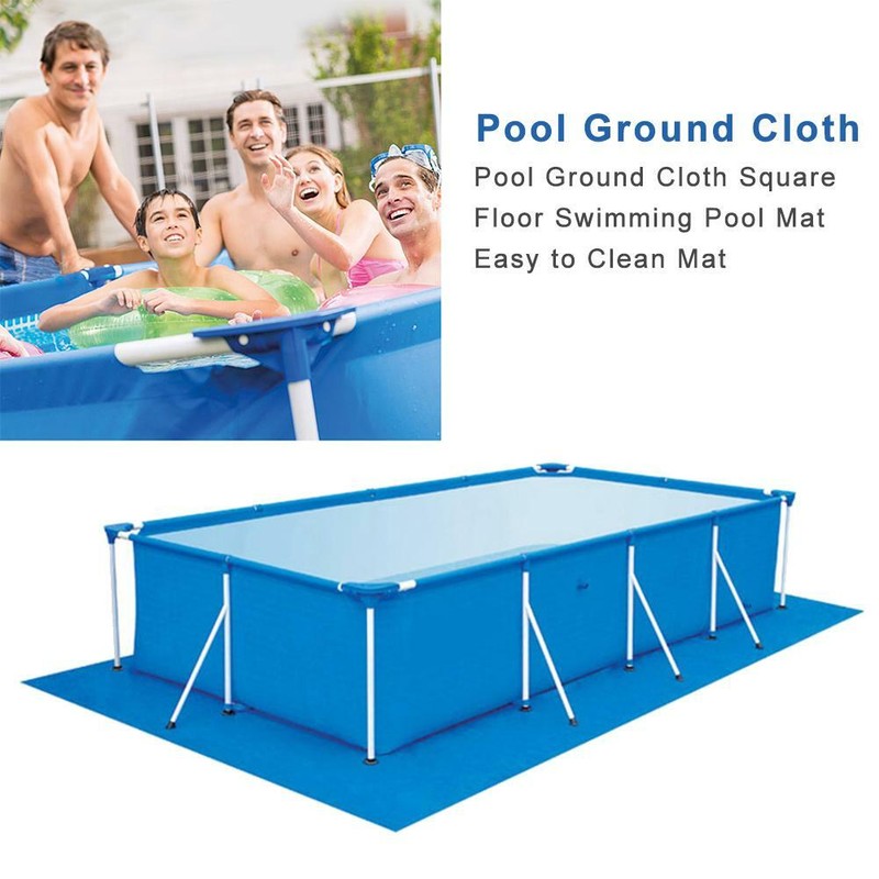 Rectangular Swimming Pool Ground Cloth Home Garden Inflatable Pool