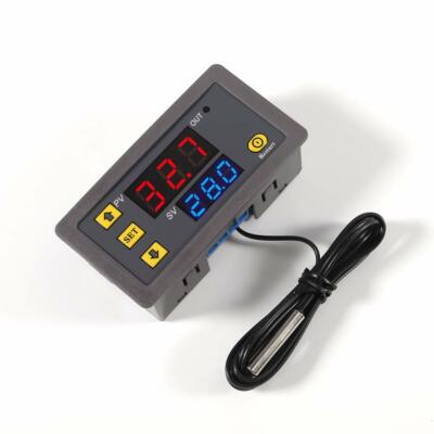 12V Hydroponics Digital Temperature Thermostat Controller -55~120  W3230 USA