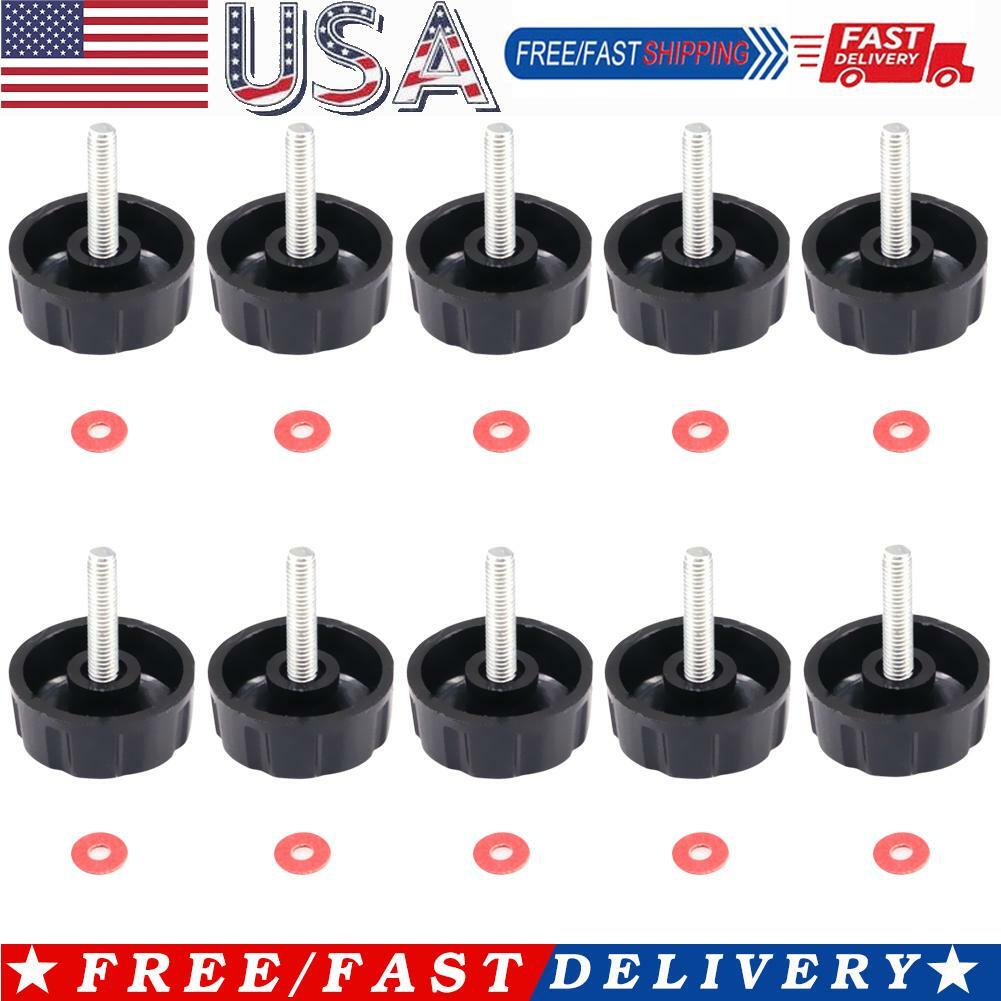 10pcs Fishing Reel Handle Screws Caps Spinning Wheel Nuts Fishing Tackle