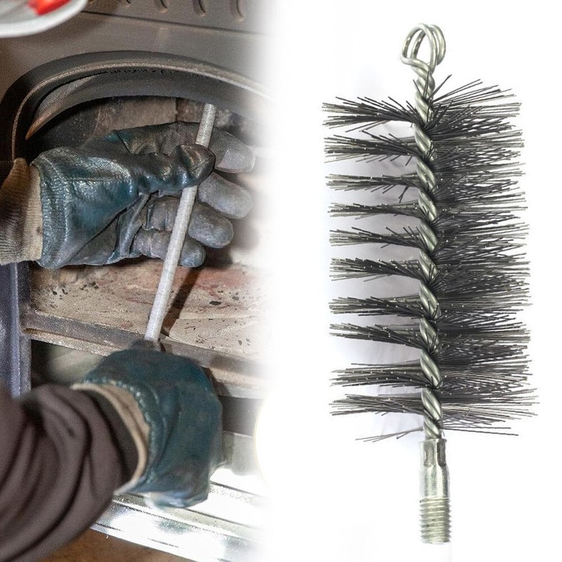 Umfassender Abgasreiniger 150 mm Edelstahl Drahtbürste für Sicherheit zu Hause