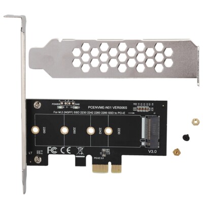 PCI-E To M.2 Adapter Card For NVMe Solid State Hard Drive WYD