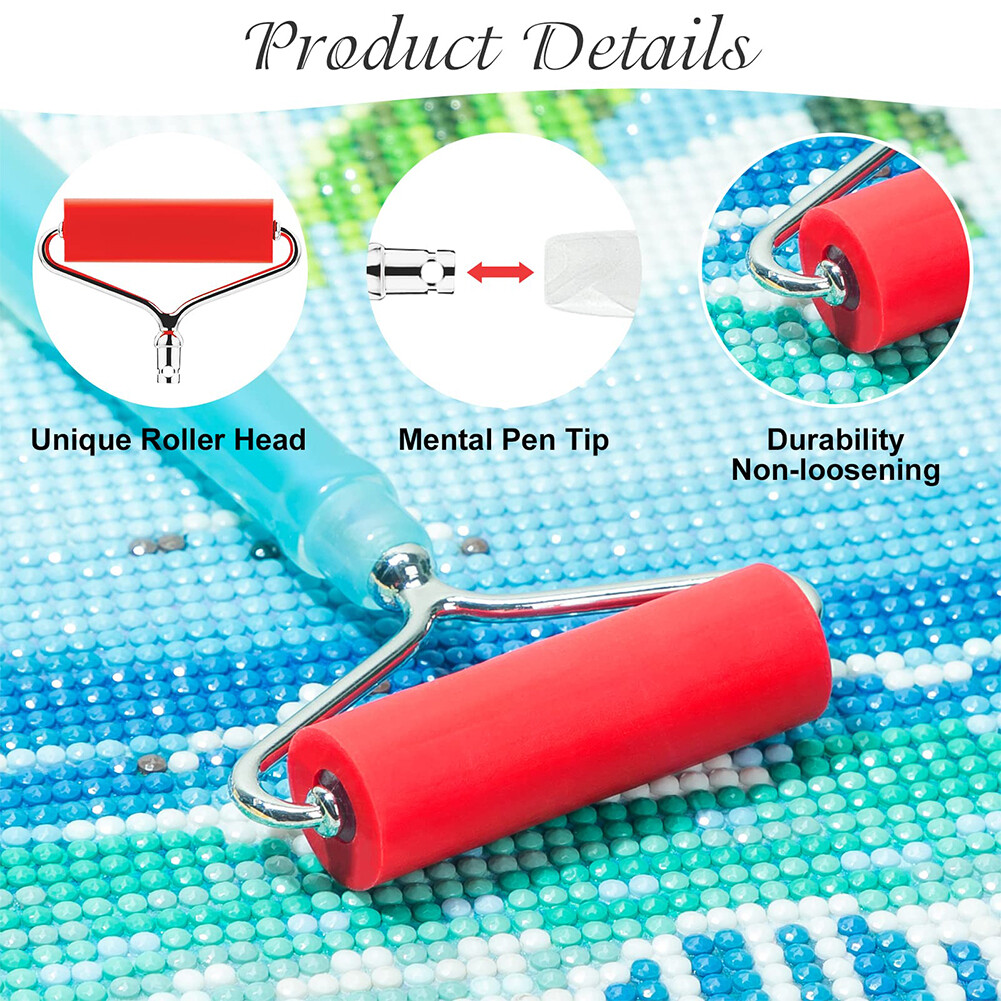 DIY Rhinestone Roller Art Crafts Small Roller Full Drill for Adults and Children