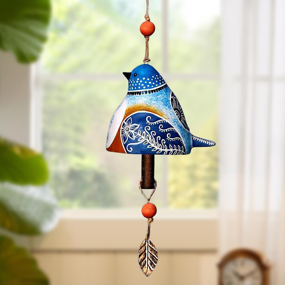 Bird Song Bell Garden Decoration Creative Wind Chime Pendant Animal Decoration