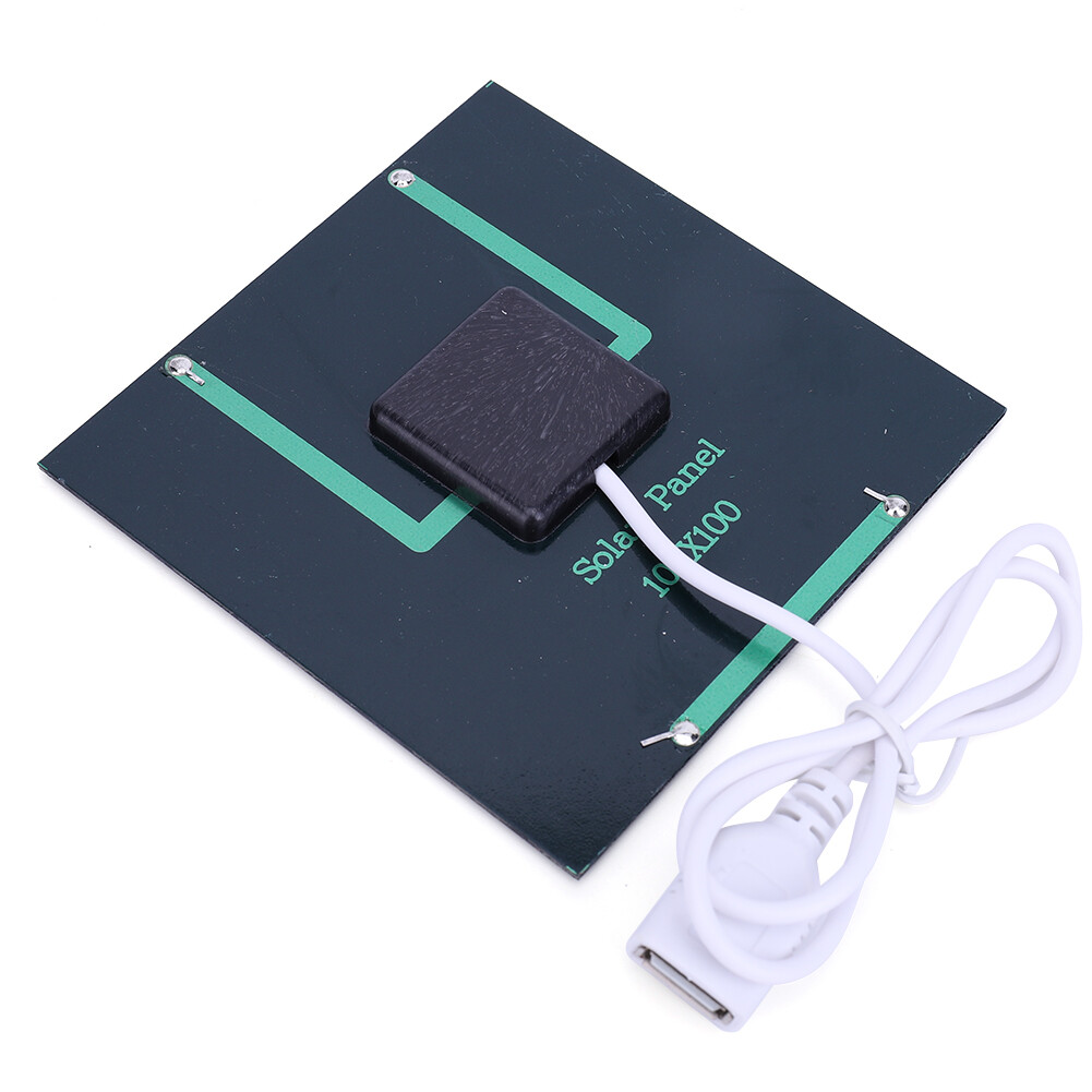Outdoor Solar Panels Courtyard Lighting Polycrystalline 5W DIY Charger Supplies