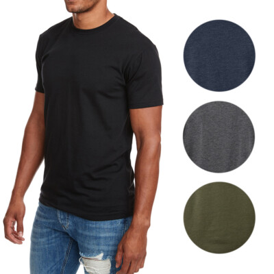 

Мужская футболка из хлопковой смеси The Next Level Повседневная футболка с круглым вырезом премиум-класса N6210