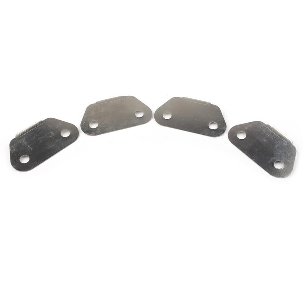 4pc Hard Saddlebag Lid Plates For Harley Touring Models 1993-2013 - Aluminum & Steel 7 thumbnail image
