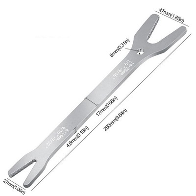 Adjustable Double Head Torx Wrench 6 14mm 14 25mm Self Tightening Tool