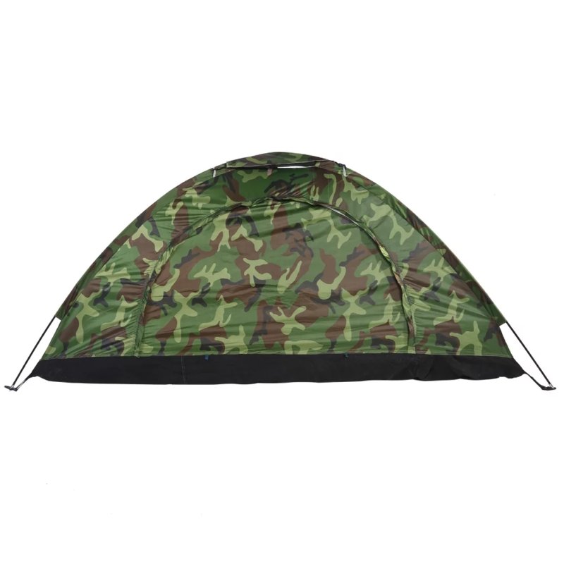 Outdoor Camouflage UV Protection Waterproof One Person Tent for Camping Hiking, 