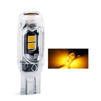 1PC T10 LED Motorcycle Car Turn Light Canbus 5SMD Beacon Gap Light Reading Light