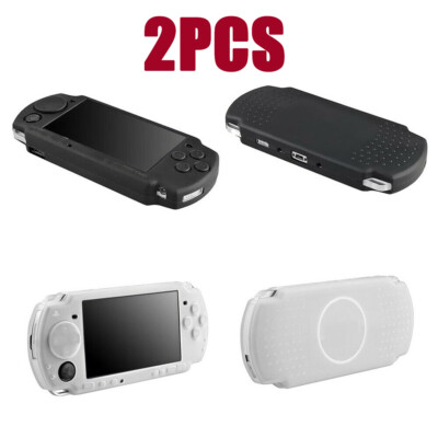 2PCS Sony PSP 2000/3000 Soft Silicone Case Skin Protective Cover Rubber Shell US