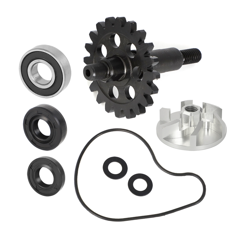 US For Yamaha YZ250F WR250F 2001-2013 Water Pump Impeller Shaft Gear Kit & Seal