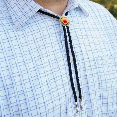 Apple-y Happily Ever After Funny Humor Western Southwest Bolo Tie