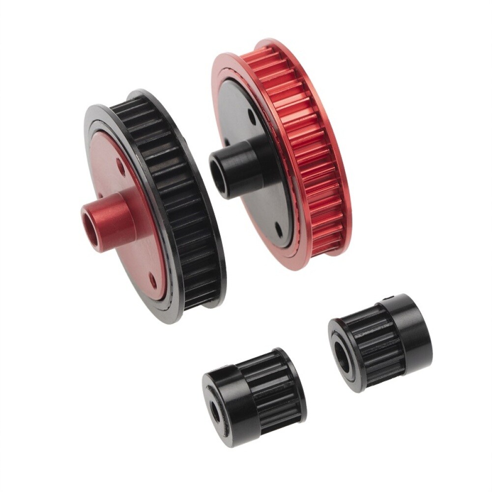 1/10 RC Car Belt Drive Transmission Gear For Axial SCX10& SCX10 II 90046 Gearbox