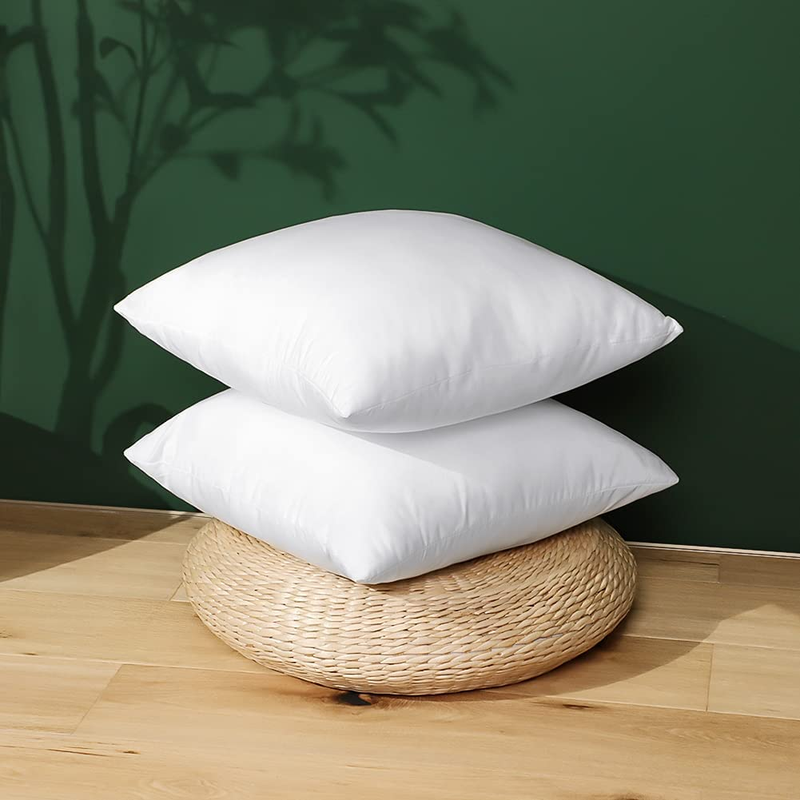 OTOSTAR Premium Outdoor Waterproof Throw Pillow Inserts 20 X 20 Inches Water Res