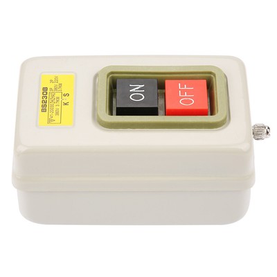 Professional Self Locking 3P On/Off Power Push Button Switch AC380V 3.7kW BS230B