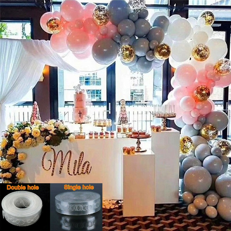 Balloons Greeting Cards Party Supply 5m Balloon Decorate Strip
