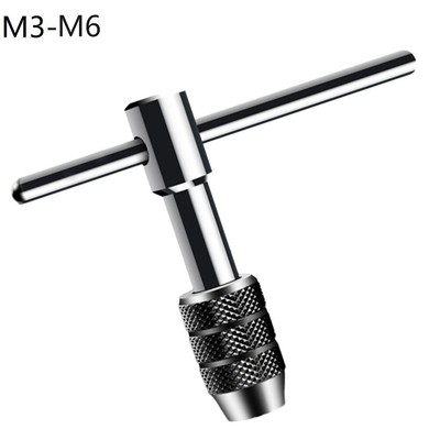 Ratchet Tap Wrench Tap Wrench Adjustable T Type High Quality M3-M8 M5-M8