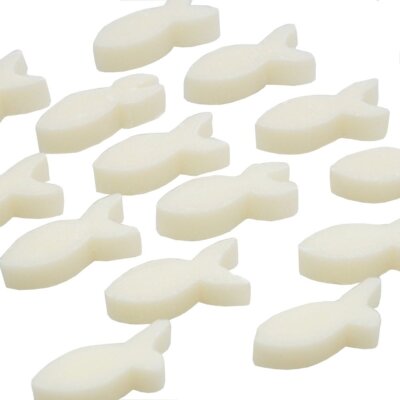 Florex Schafmilchseife mini mini Fische 50 Stück im Organzasäckchen Seife Gastge