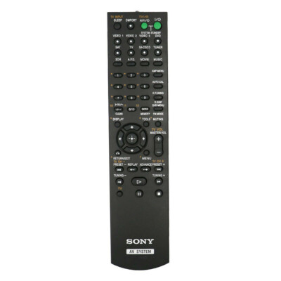 Remote Control Replacement For Sony STR-DH800 STR-DH100 Audio Video Receiver USA