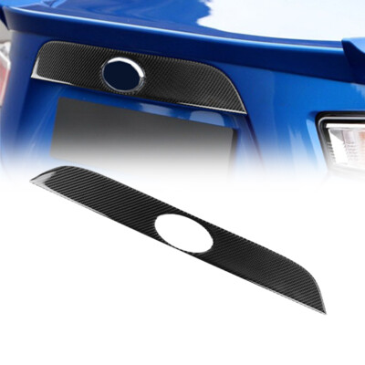 For Subaru BRZ Toyota86 13-20  Real Carbon FiberTail Rear Trunk Lid Molding Trim
