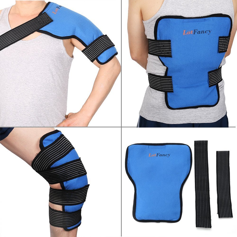 Ice Pack Gel Wrap Hot Cold Therapy For Shoulder Knee Leg