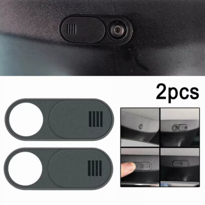 2X For Tesla Model 3 S X Y Camera Privacy Cover Webcam Lens Cover Protect Cover 