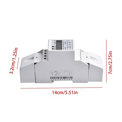 Small Size Energy Meter with Advanced Technology for Single Phase Systems