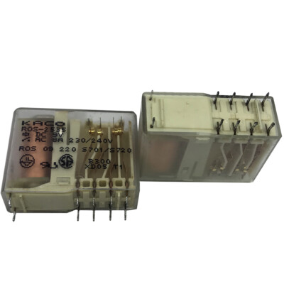 2Pcs KACO ROS-2535 DC9V Safety Relay 12Pins 8A 230/240VAC